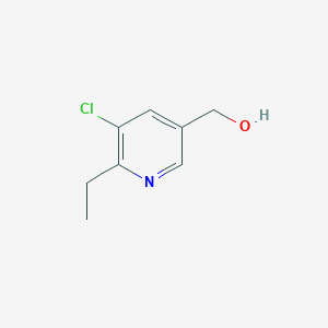 (5-chloro-6-ethylpyridin-3-yl)methanol