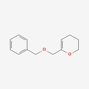 B8680632 6-Benzyloxymethyl-3,4-dihydro-2H-pyran CAS No. 89429-82-3