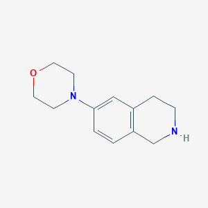 6-Morpholin-4-yl-1,2,3,4-tetrahydro-isoquinoline