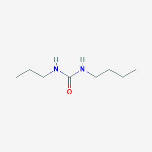 molecular formula C8H18N2O B8680700 1-Butyl-3-propylurea CAS No. 38014-62-9