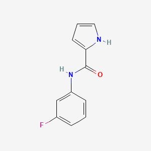 1H-pyrrole-2-carboxylic acid (3-fluoro-phenyl)-amide