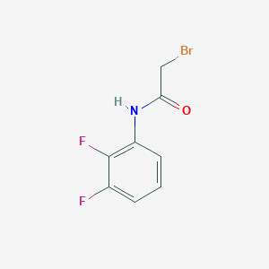 molecular formula C8H6BrF2NO B8680795 2-bromo-N-(2,3-difluorophenyl)acetamide 