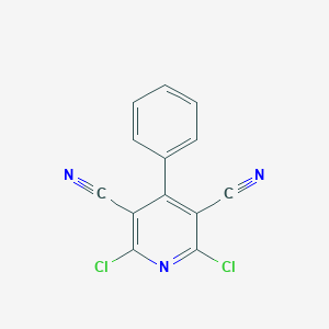 molecular formula C13H5Cl2N3 B086808 吡啶腈 CAS No. 1086-02-8