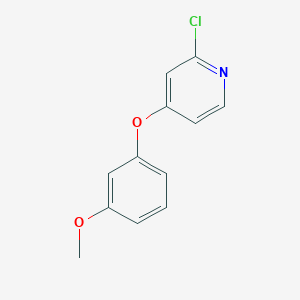 2-Chloro-4-(3-methoxyphenoxy)pyridine