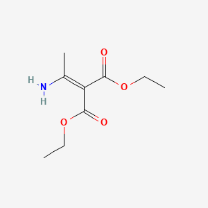 B8680878 Diethyl 2-(1-aminoethylidene)malonate CAS No. 137786-67-5