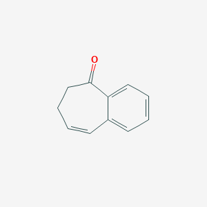 molecular formula C11H10O B8680940 6,7-dihydro-5H-benzo[7]annulen-5-one 