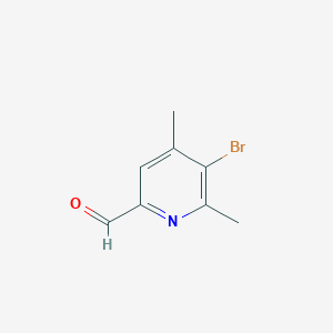 5-Bromo-4,6-dimethylpicolinaldehyde