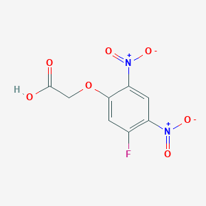 2-(5-Fluoro-2,4-dinitrophenoxy)acetic acid