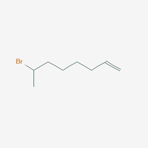 molecular formula C8H15Br B8681102 7-Bromooct-1-ene CAS No. 210292-17-4