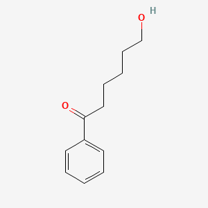 molecular formula C12H16O2 B8681108 5-Benzoylpentan-1-ol 