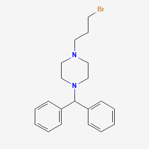 1-(3-Bromopropyl)-4-(diphenylmethyl)piperazine