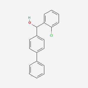 molecular formula C19H15ClO B8681194 2-Chlorophenyl-(biphenyl-4-yl)-carbinol 