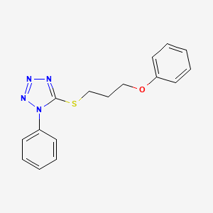 5-[(3-phenoxypropyl)thio]-1-phenyl-1H-tetrazole