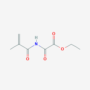 Ethyl [(2-methylacryloyl)amino](oxo)acetate