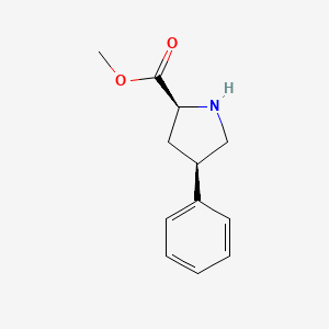 (2S,4R)-Methyl 4-phenylpyrrolidine-2-carboxylate