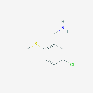 5-Chloro-2-methylsulfanyl-benzylamine