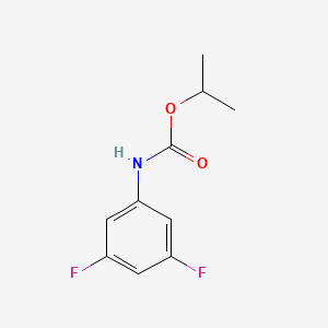 molecular formula C10H11F2NO2 B8681299 Isopropyl 3,5-difluoro-phenylcarbamate CAS No. 570390-90-8