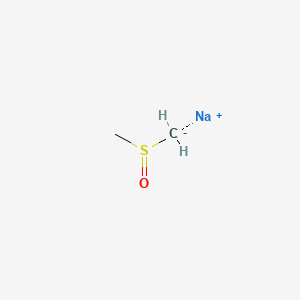molecular formula C2H5NaOS B8681301 Dimsyl sodium CAS No. 15590-23-5
