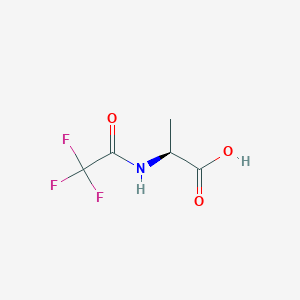 molecular formula C5H6F3NO3 B8681325 Trifluoracetylalanin 