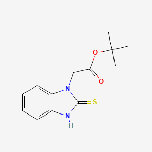 1H-Benzimidazole-1-acetic acid, 2,3-dihydro-2-thioxo-, 1,1-dimethylethyl ester