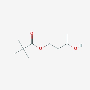 molecular formula C9H18O3 B8681643 3-Hydroxybutyl 2,2-dimethylpropanoate CAS No. 138459-94-6