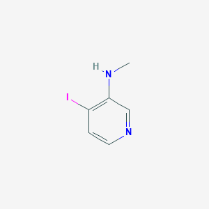molecular formula C6H7IN2 B8681744 4-iodo-N-methylpyridin-3-amine 