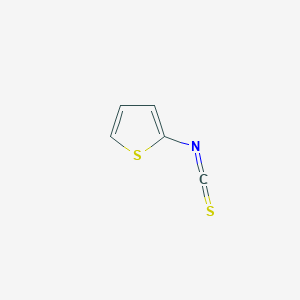 molecular formula C5H3NS2 B8681772 2-Isothiocyanatothiophene CAS No. 61528-49-2