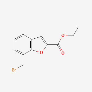 ethyl 7-(bromomethyl)-1-benzofuran-2-carboxylate