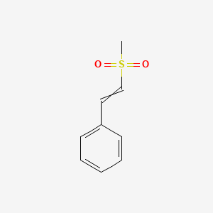 molecular formula C9H10O2S B8682056 beta-Methylsulfonylstyrene 