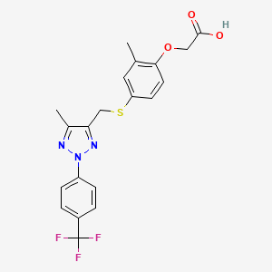 molecular formula C20H18F3N3O3S B8682084 Ppardelta agonist 2 