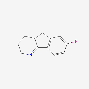 7-Fluoro-3,4,4a,5-tetrahydro-2H-indeno[1,2-b]pyridine