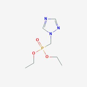 molecular formula C7H14N3O3P B8682157 Diethyl [(1H-1,2,4-triazol-1-yl)methyl]phosphonate CAS No. 84595-22-2