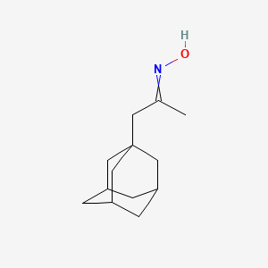 molecular formula C13H21NO B8682209 1-Adamantyl-2-propanone oxime 