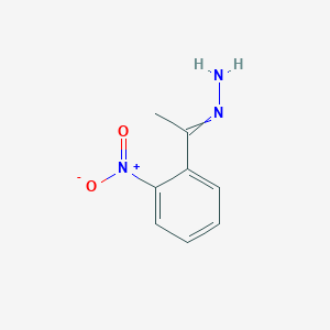 molecular formula C8H9N3O2 B8682274 [1-(2-Nitrophenyl)ethylidene]hydrazine CAS No. 116271-34-2