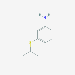 molecular formula C9H13NS B8682297 m-Isopropylthioaniline 