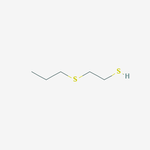 molecular formula C5H12S2 B8682407 3-Thia-1-hexanethiol 
