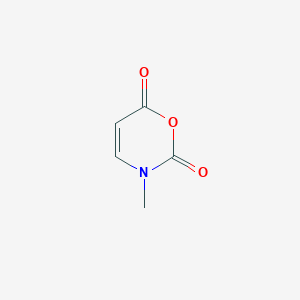 molecular formula C5H5NO3 B8682800 3-methyl-2H-1,3-oxazine-2,6(3H)-dione CAS No. 53907-44-1