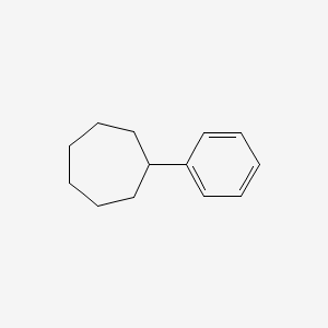 molecular formula C13H18 B8682830 Phenylcycloheptane CAS No. 4401-18-7