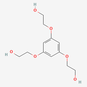 molecular formula C12H18O6 B8682835 1,3,5-Tris(2-hydroxyethoxy)benzene CAS No. 46929-51-5