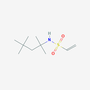 molecular formula C10H21NO2S B8682878 N-(2,4,4-Trimethylpentan-2-yl)ethenesulfonamide CAS No. 916247-28-4