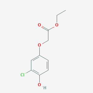 Ethyl 3-chloro-4-hydroxyphenoxyacetate
