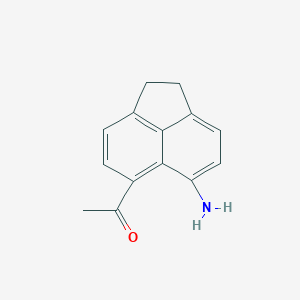 Ethanone, 1-(6-amino-1,2-dihydro-5-acenaphthylenyl)-