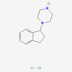 1-(1-Indanyl)piperazine hydrochloride