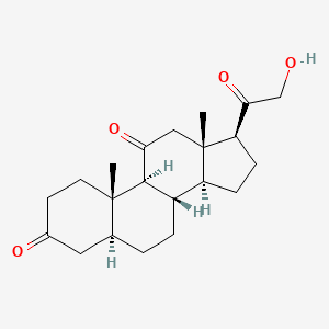 molecular formula C21H30O4 B8683014 Allopregnan-21-ol-3,11,20-trione 