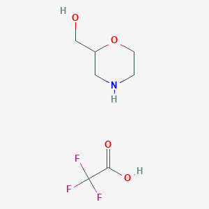 2-Morpholinemethanol 2,2,2-trifluoroacetate salt