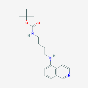 tert-Butyl {4-[(isoquinolin-5-yl)amino]butyl}carbamate