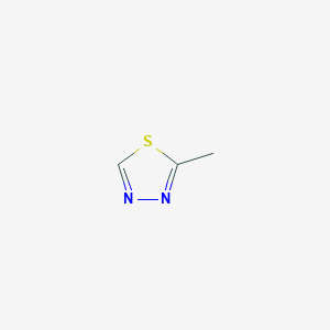 molecular formula C3H4N2S B8683032 2-Methyl-1,3,4-thiadiazole CAS No. 26584-42-9