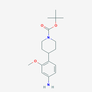 Tert-butyl 4-(4-amino-2-methoxyphenyl)piperidine-1-carboxylate
