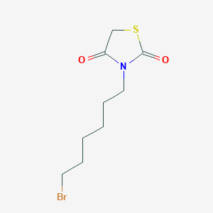 3-(6-Bromohexyl)-2,4-thiazolidinedione