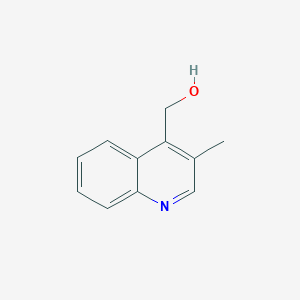 molecular formula C11H11NO B8683227 (3-Methylquinolin-4-yl)methanol 